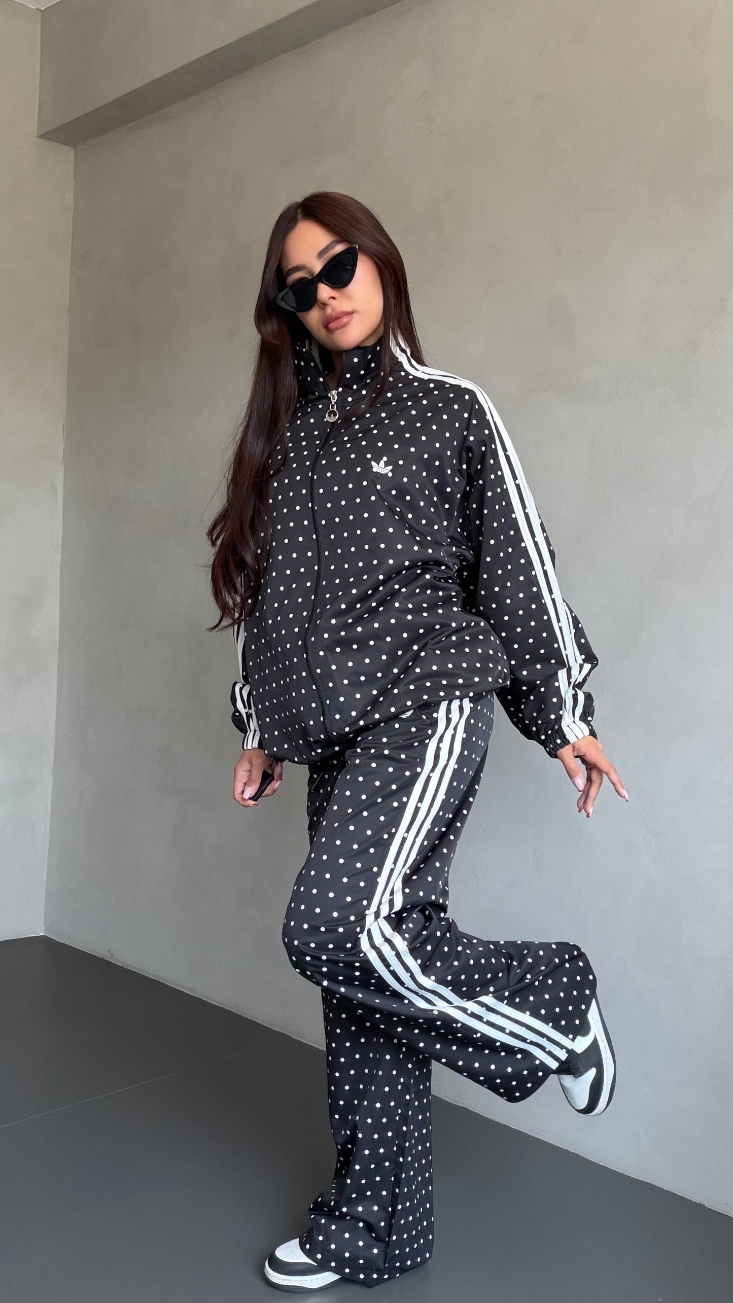 Adidas Polka Dot Tracksuit “ Designed BY Catchy “
