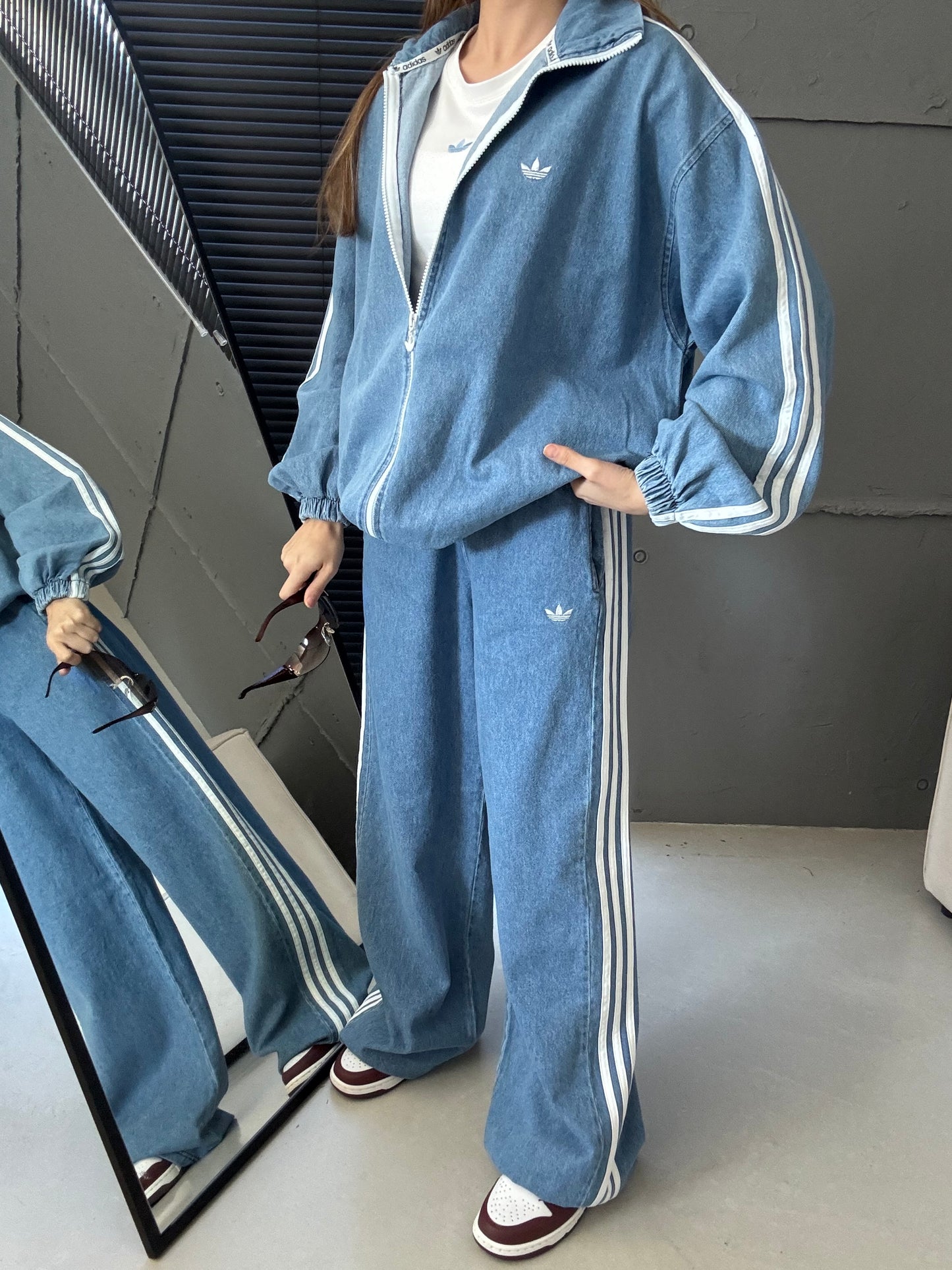 Adidas jeans set