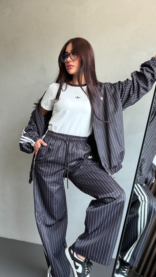 Adidas Striped Tracksuit “ Designed BY Catchy “