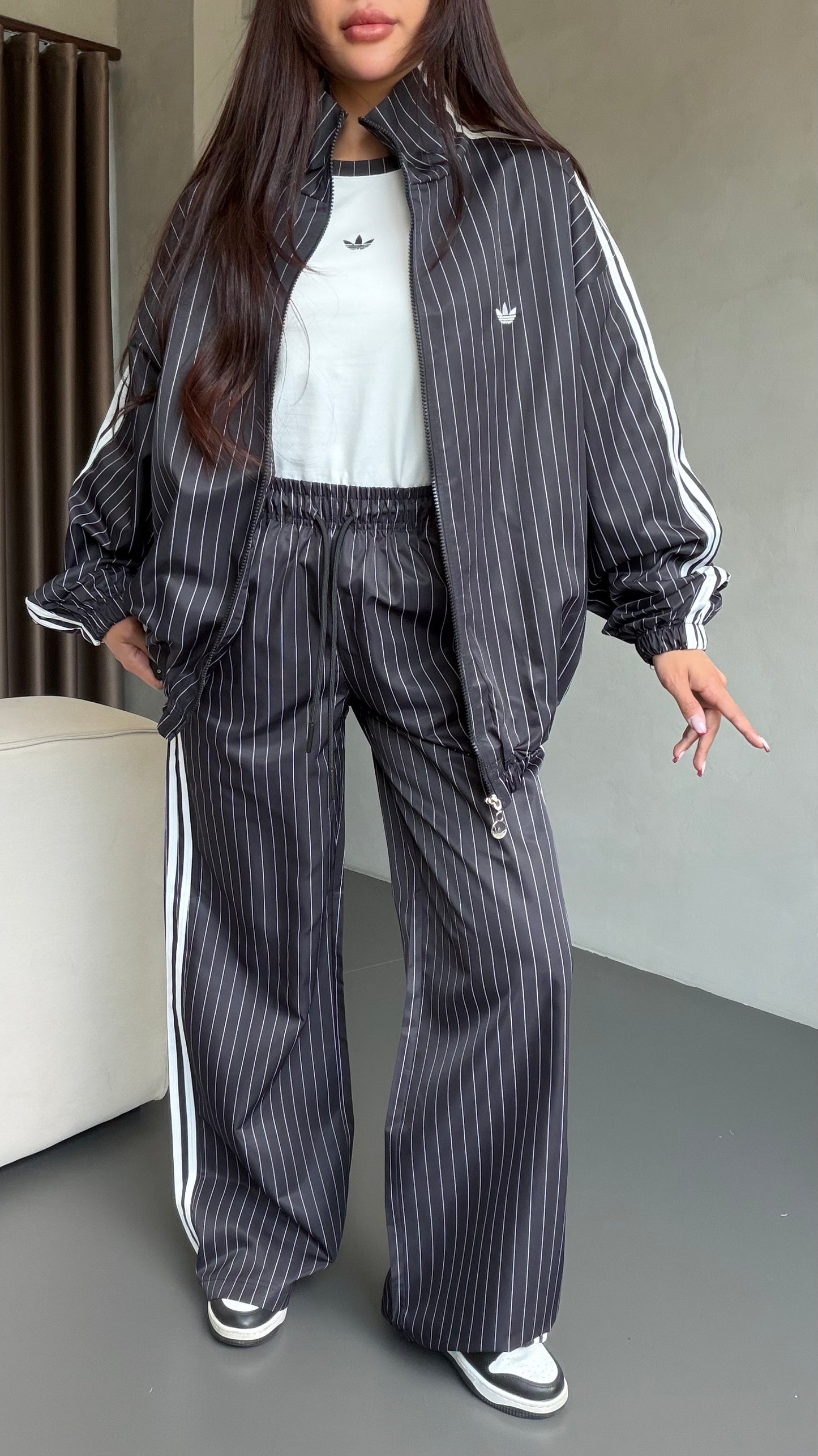 Adidas Striped Tracksuit “ Designed BY Catchy “