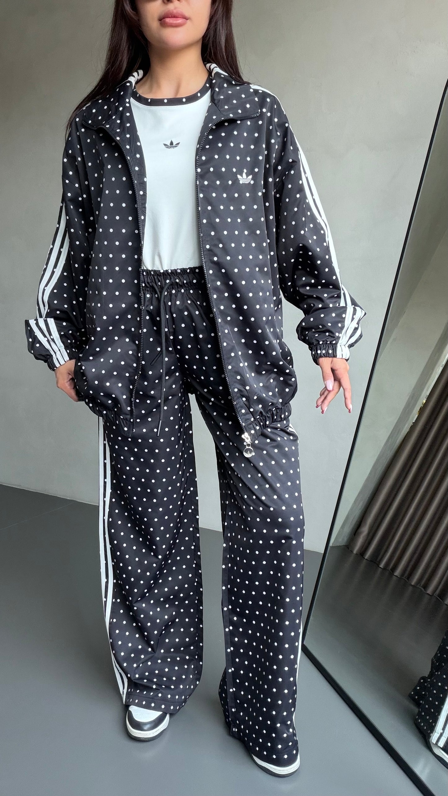 Adidas Polka Dot Tracksuit “ Designed BY Catchy “