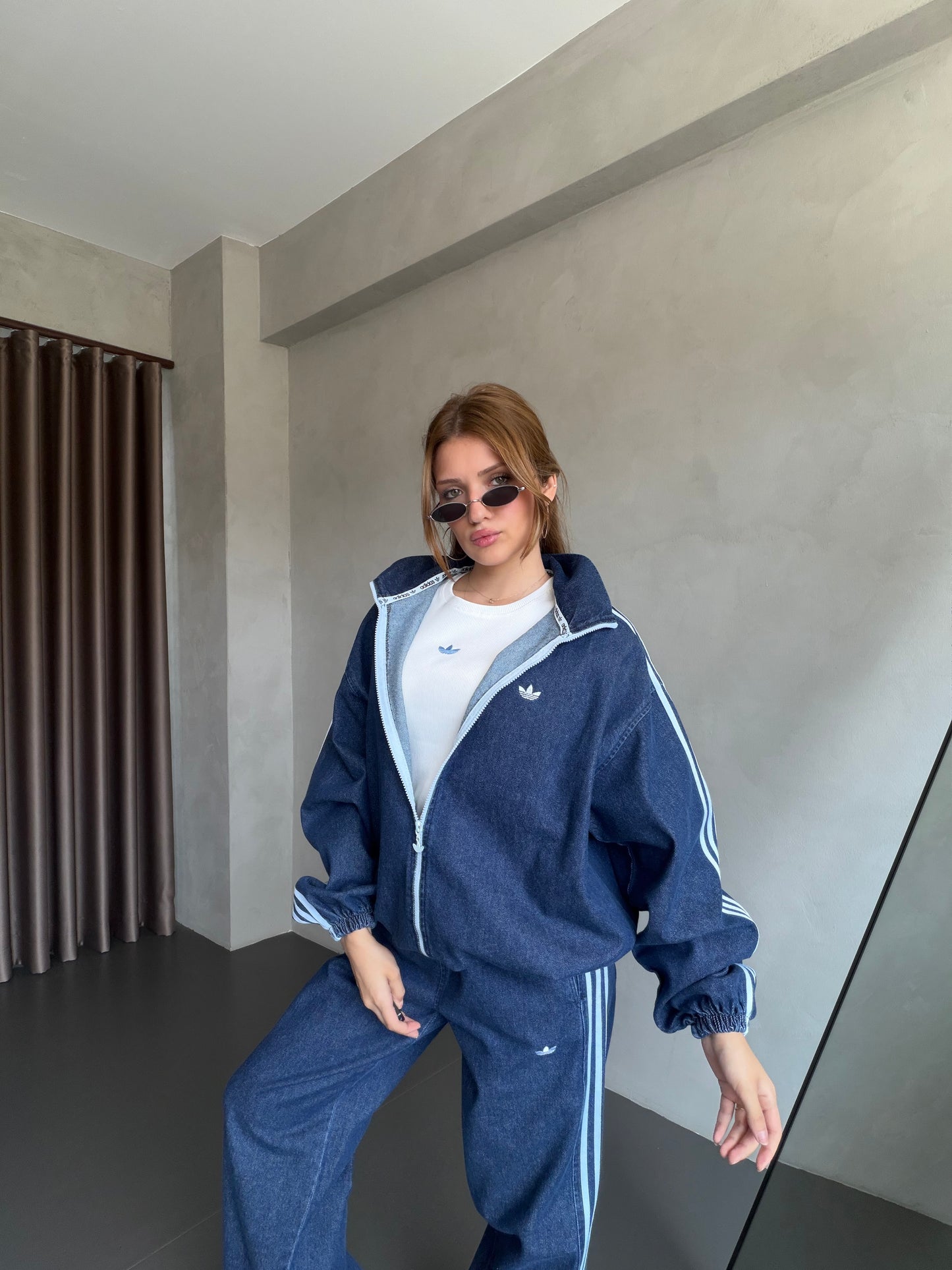Adidas Jeans Tracksuit “ Designed BY Catchy “