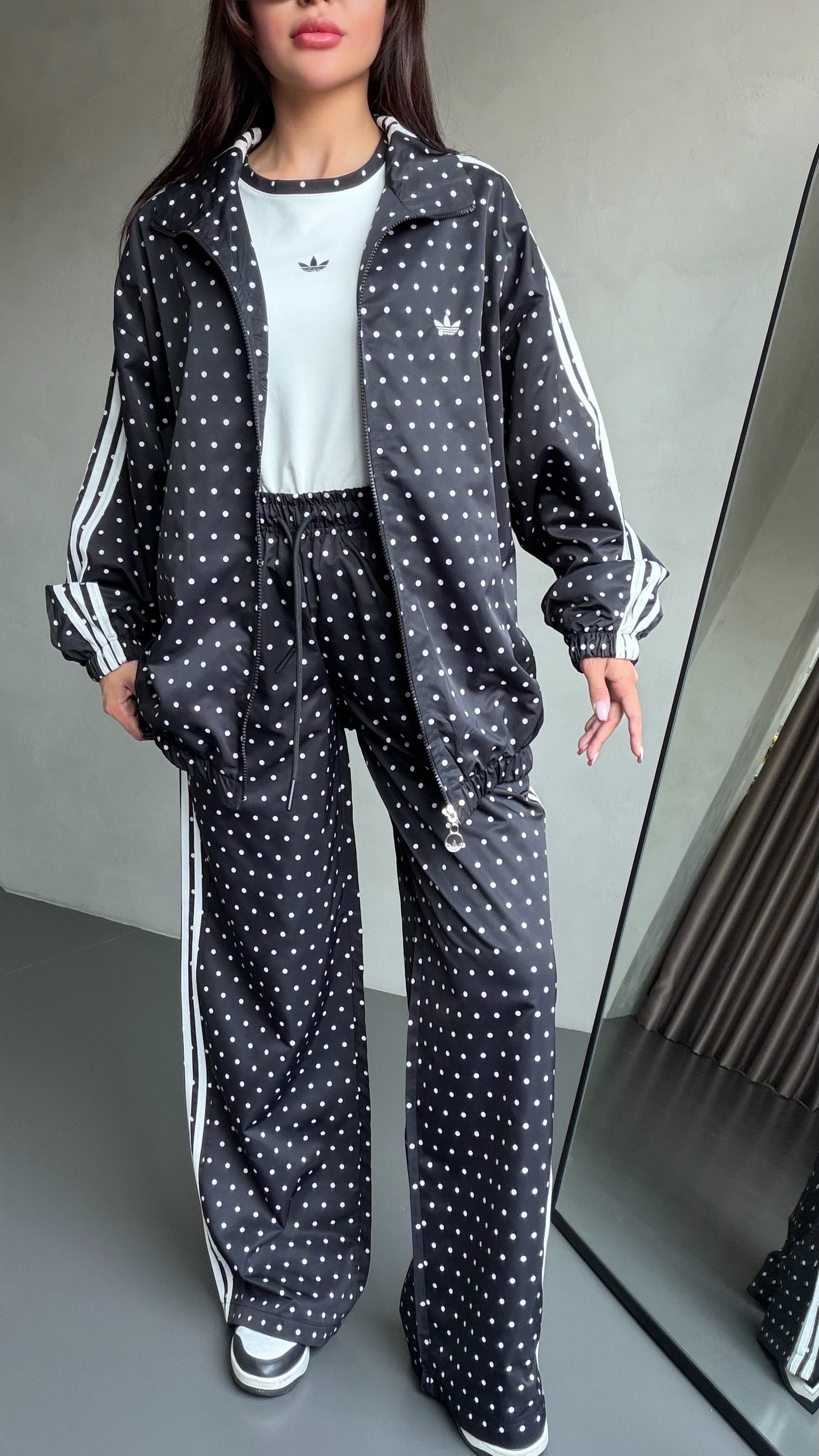 Adidas Polka Dot Tracksuit “ Designed BY Catchy “