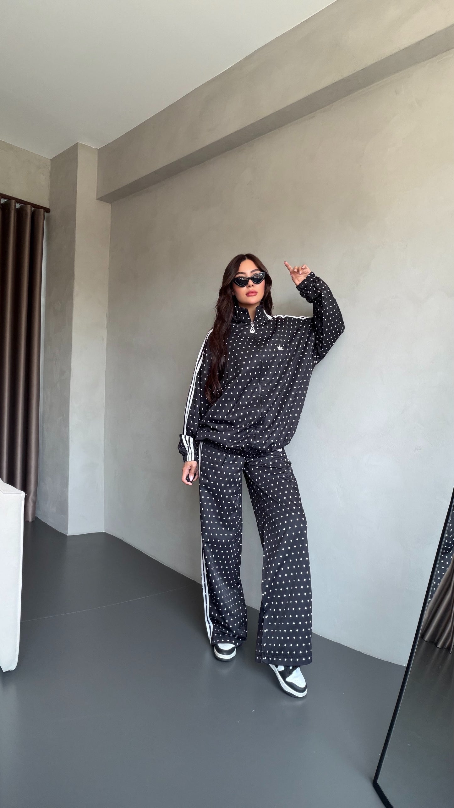 Adidas Polka Dot Tracksuit “ Designed BY Catchy “