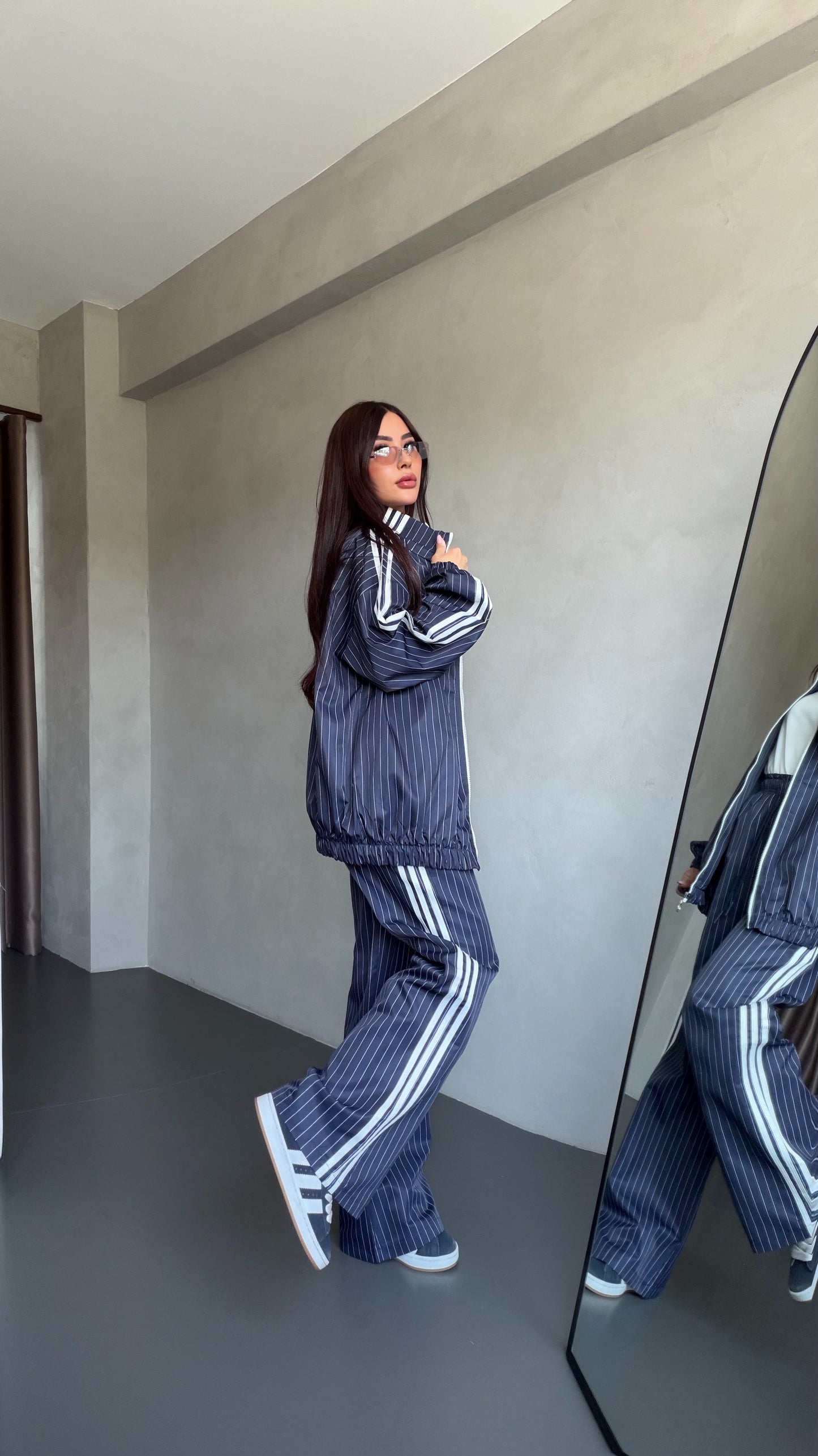 Adidas Striped Tracksuit “ Designed BY Catchy “