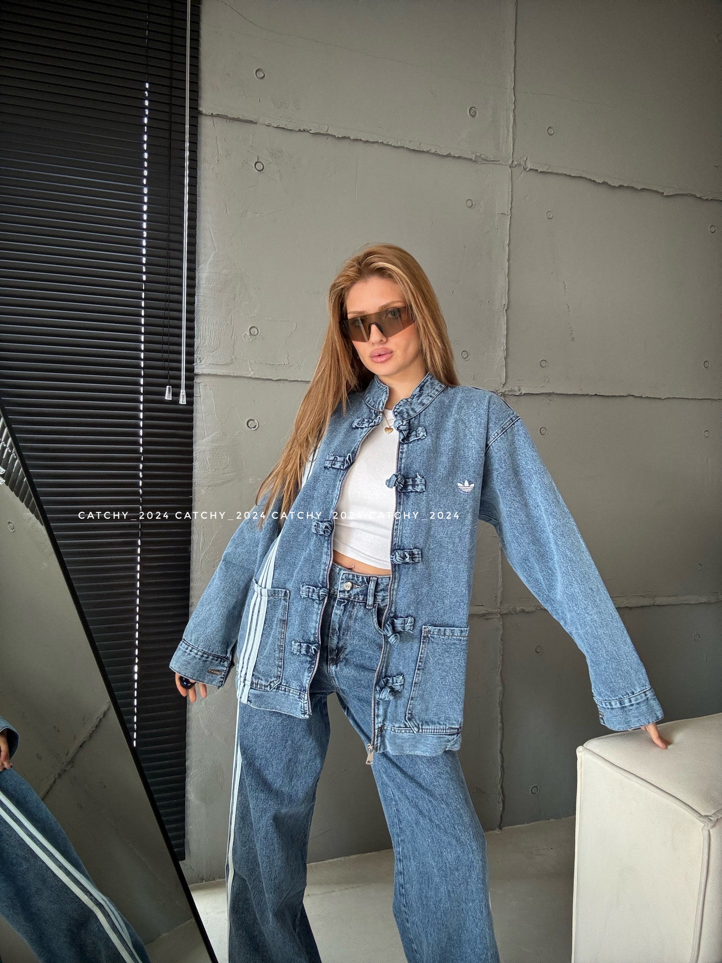 Adidas jeans set