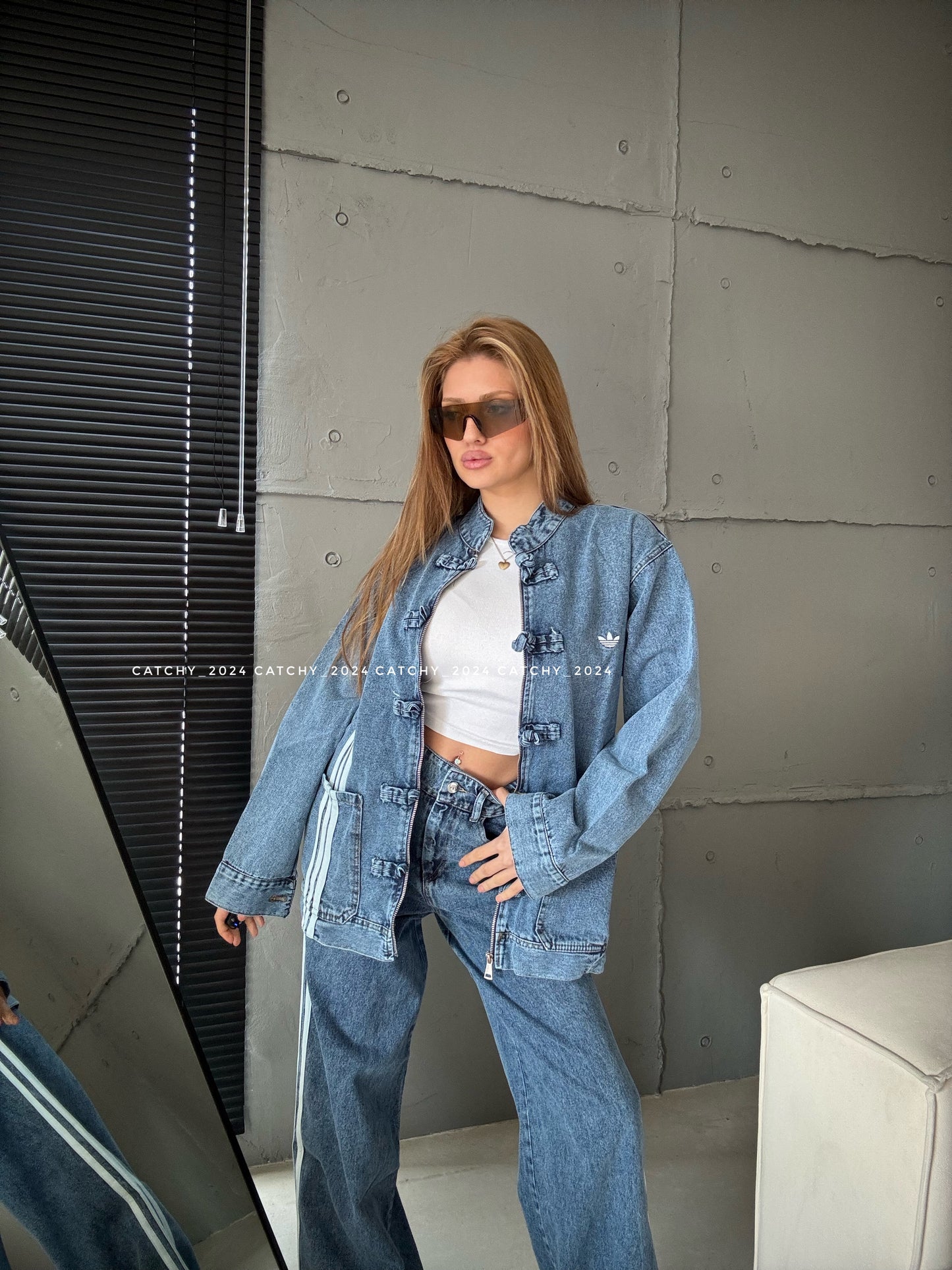 Adidas jeans set