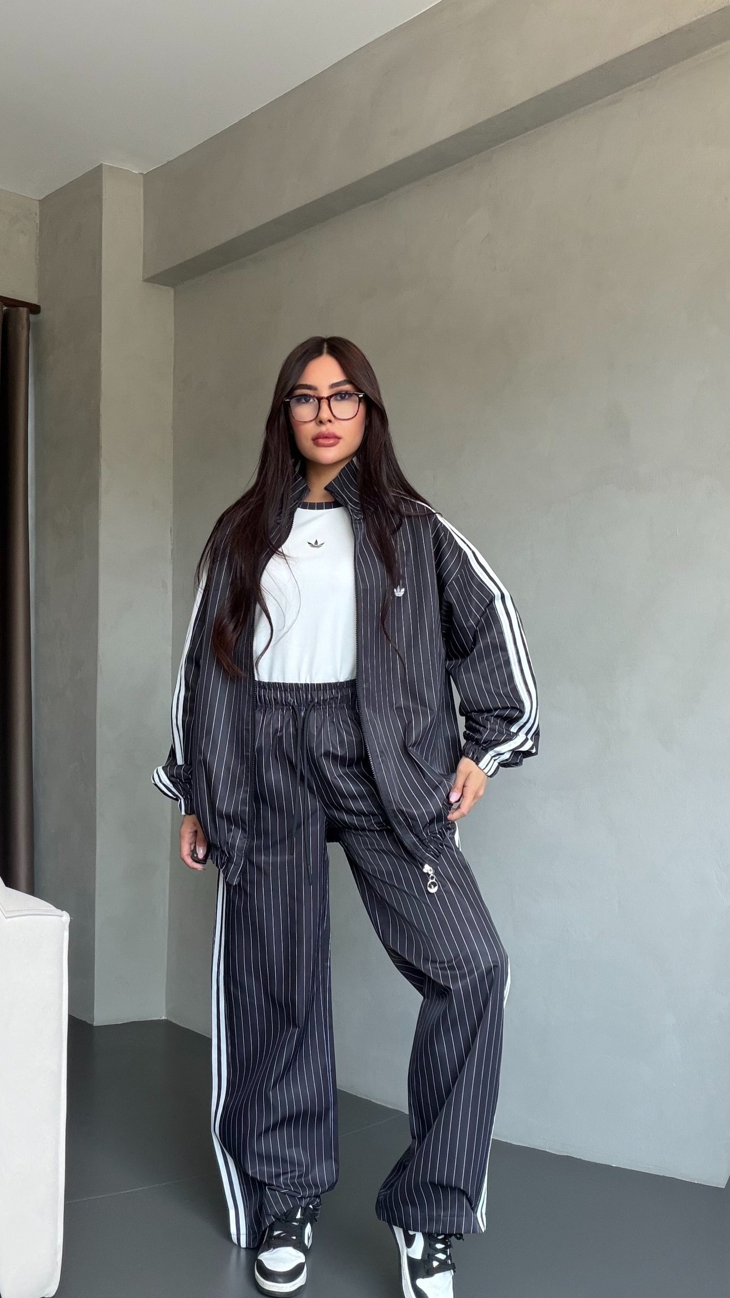 Adidas Striped Tracksuit “ Designed BY Catchy “