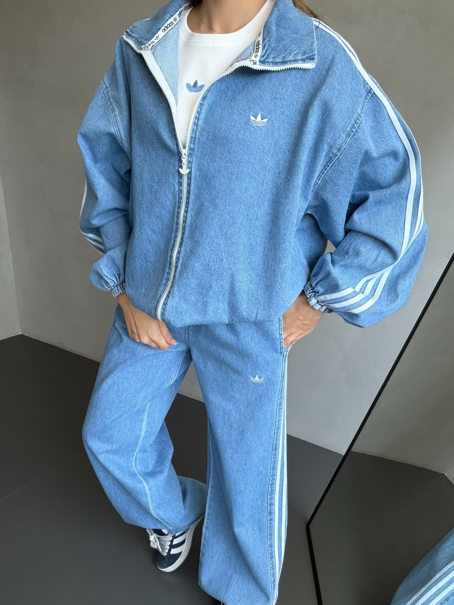 Adidas Jeans Tracksuit “ Designed BY Catchy “