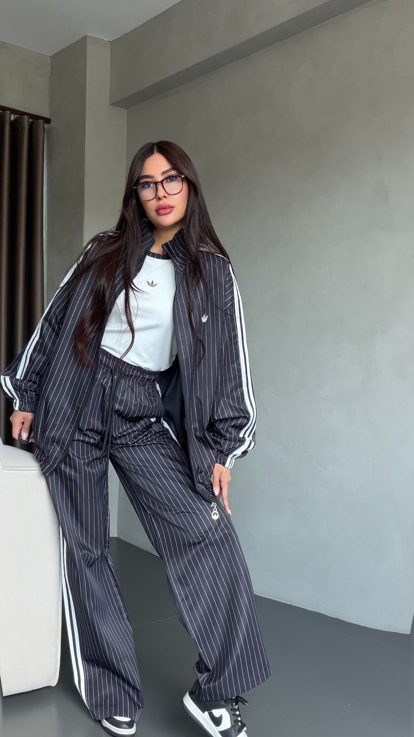 Adidas Striped Tracksuit “ Designed BY Catchy “