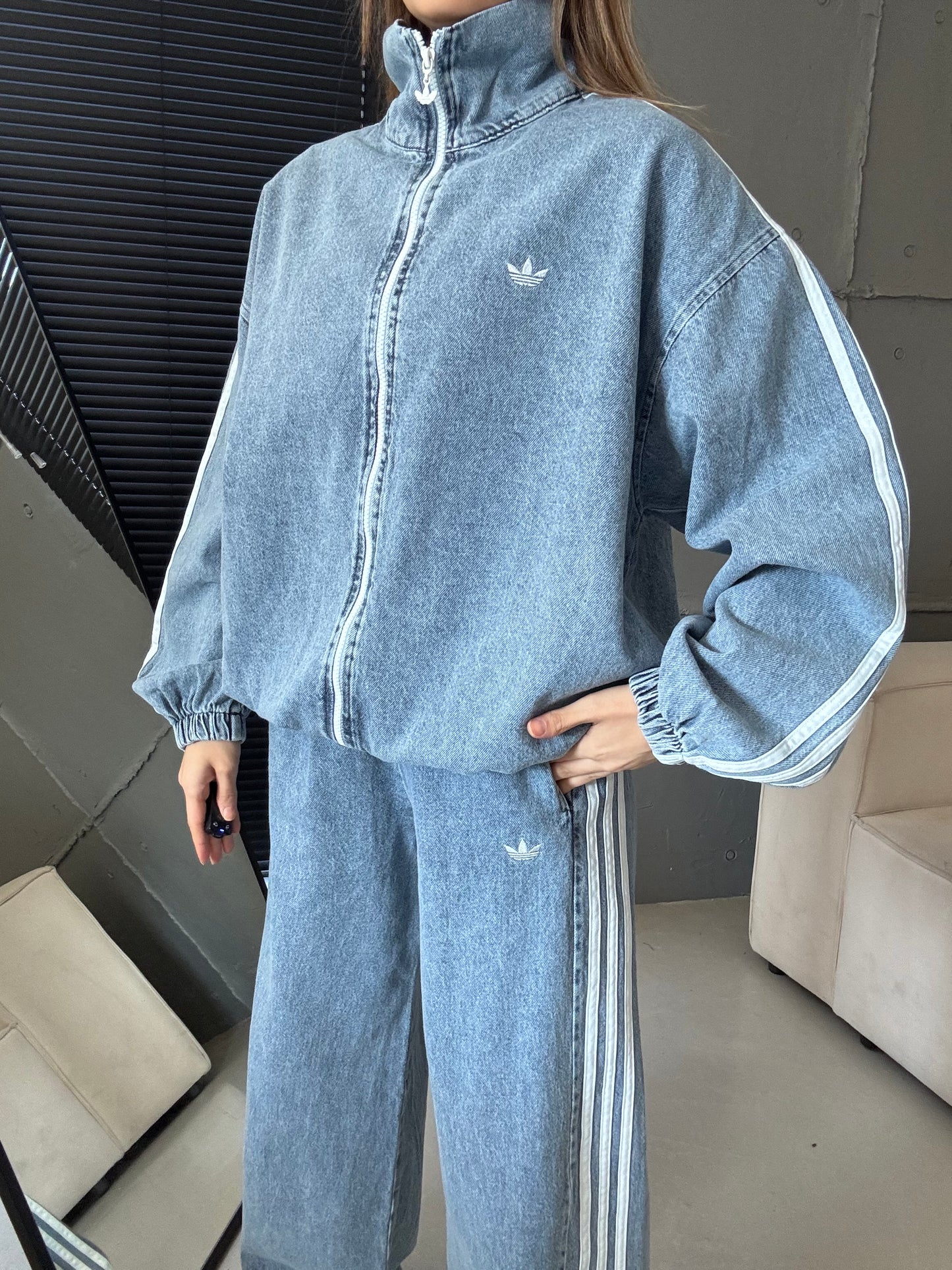 Adidas jeans set