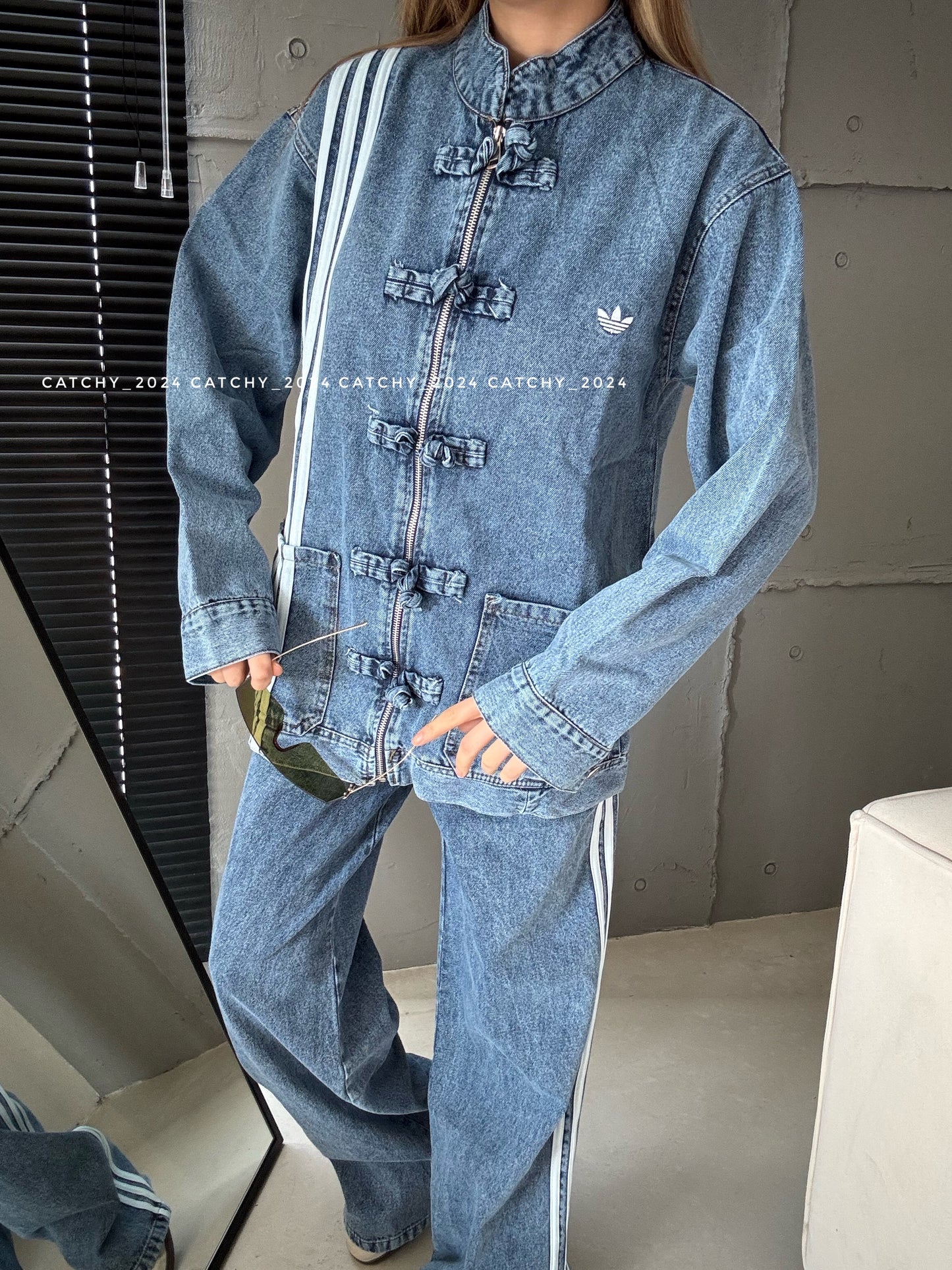 Adidas jeans set