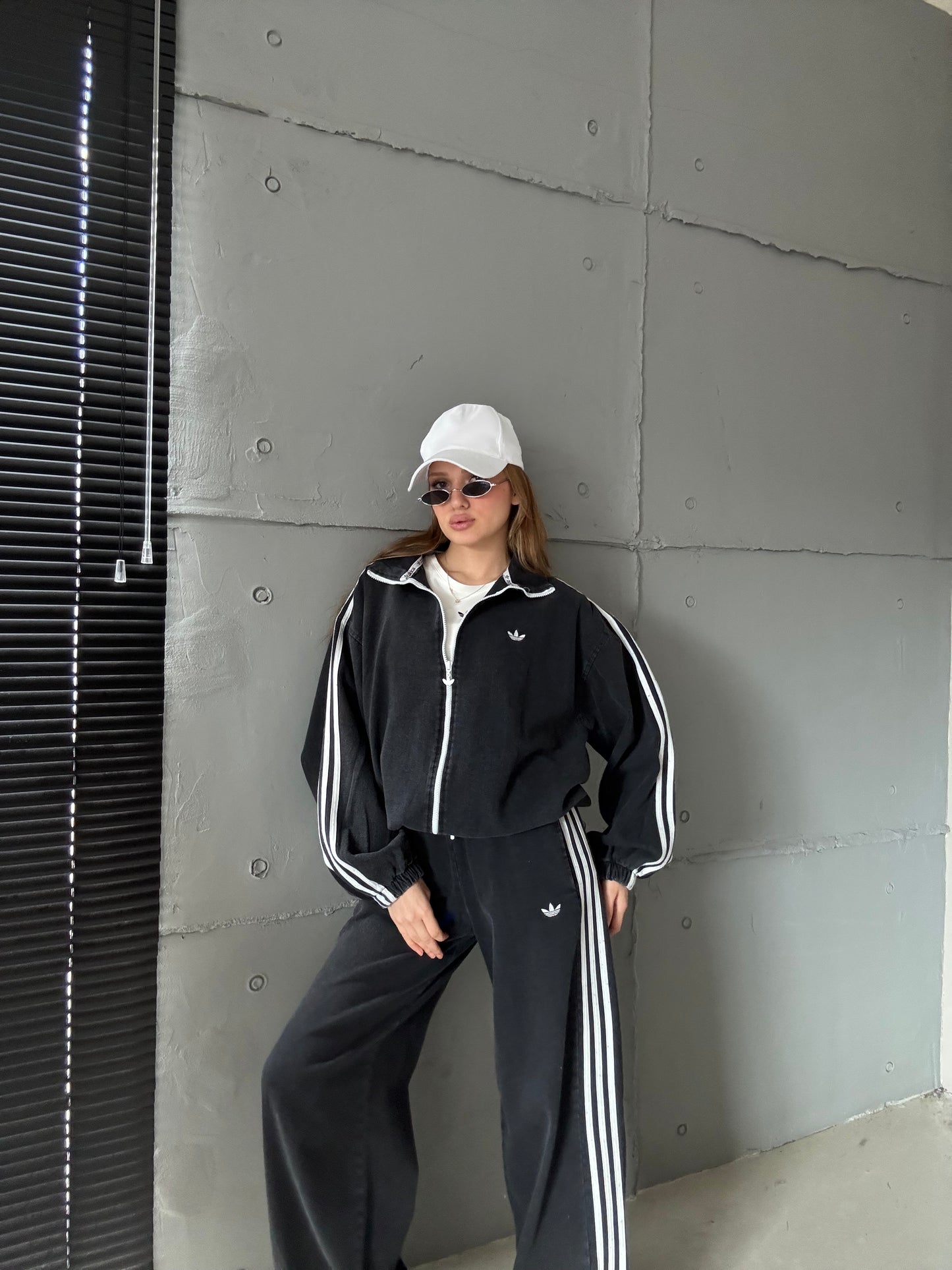 Adidas jeans set “ Designed BY Catchy “