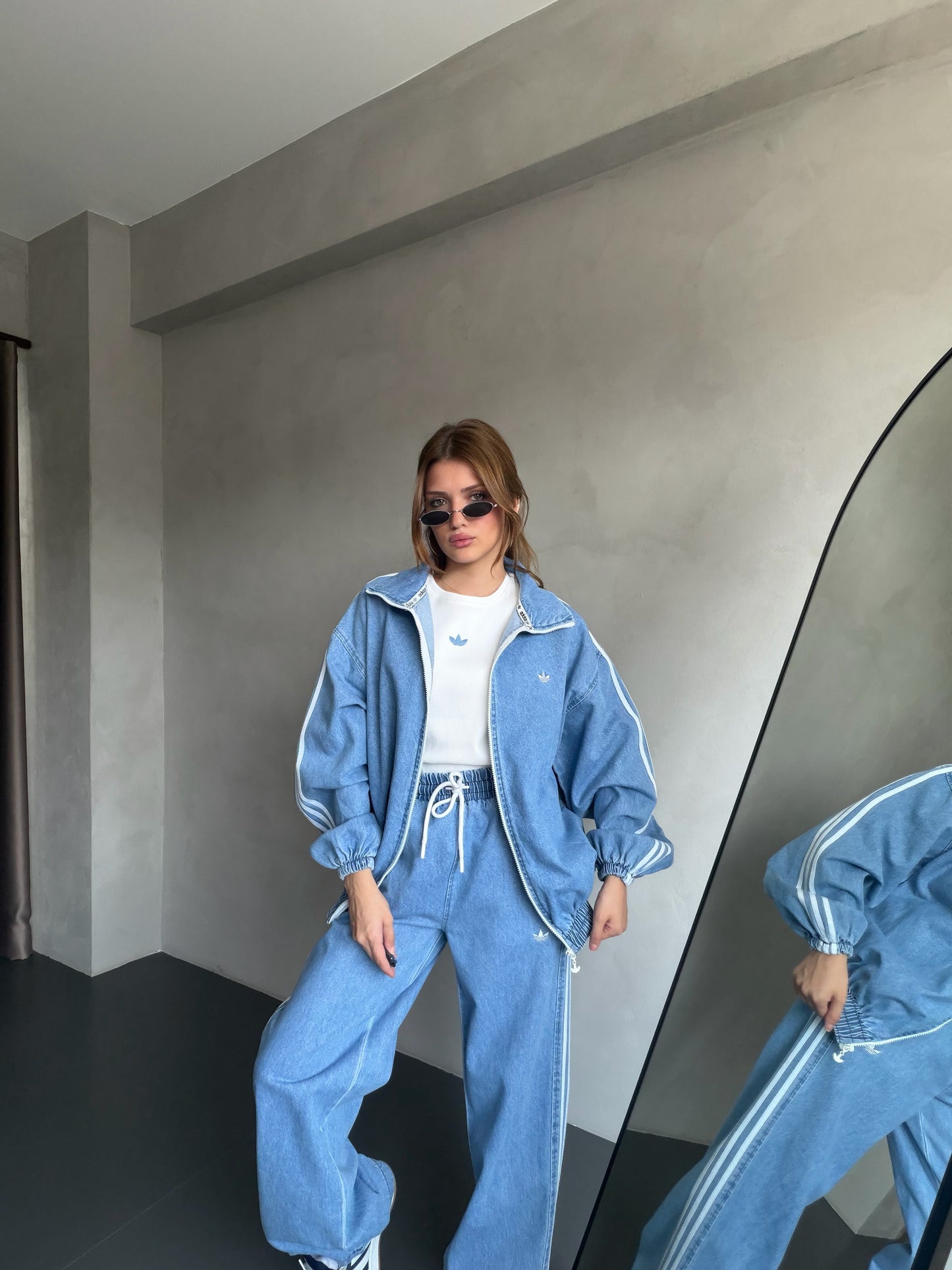 Adidas Jeans Tracksuit “ Designed BY Catchy “